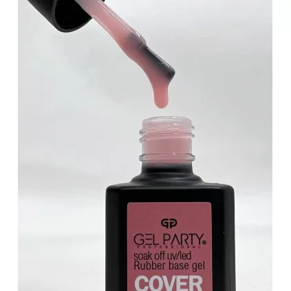 رابر بیس ناخن ژل پارتی GEL PARTY COVER PEACH