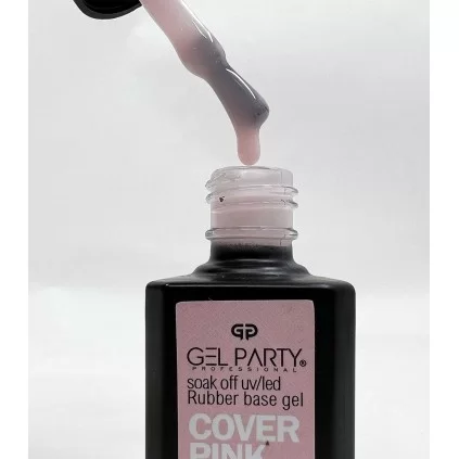 رابر بیس ناخن ژل پارتی GEL PARTY COVER PINK