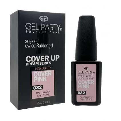 رابر بیس ناخن ژل پارتی GEL PARTY COVER PINK