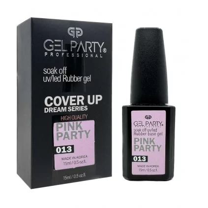 رابر بیس ناخن ژل پارتی GEL PINK PARTY