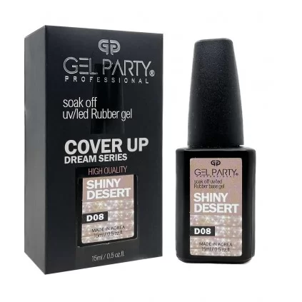 دیسکو رابر بیس ناخن ژل پارتی GEL PARTY SHINY DESERT