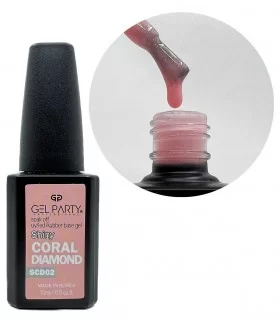 رابر بیس اکلیلی ژل پارتی GEL PARTY CORAL DIAMOND