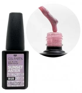 دیسکو رابر بیس ناخن ژل پارتی GEL PARTY SUNET ASTER