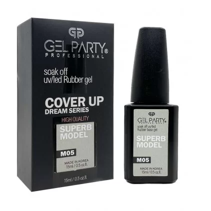رابر بیس ناخن ژل پارتی GEL PARTY SUPERB MODEL