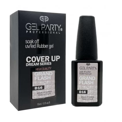 دیسکو رابر بیس ناخن ژل پارتی GEL PARTY GRAND FLASH