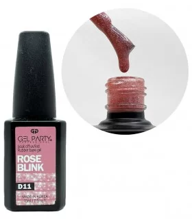 دیسکو رابر بیس ناخن ژل پارتی GEL PARTY ROSE BLINK