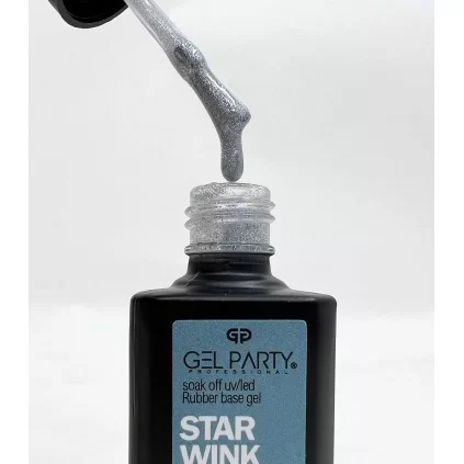 دیسکو رابر بیس ناخن ژل پارتی GEL PARTY STAR WINK