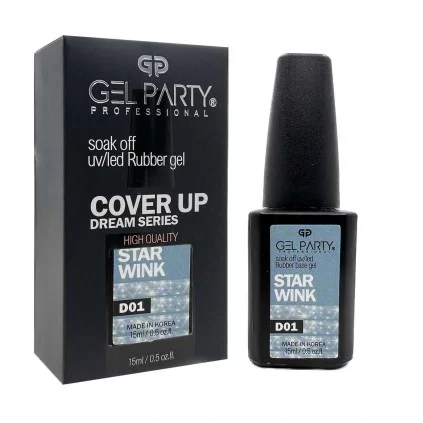 دیسکو رابر بیس ناخن ژل پارتی GEL PARTY STAR WINK