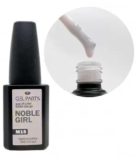 رابر بیس ناخن ژل پارتی GEL PARTY NOBLE GIRL