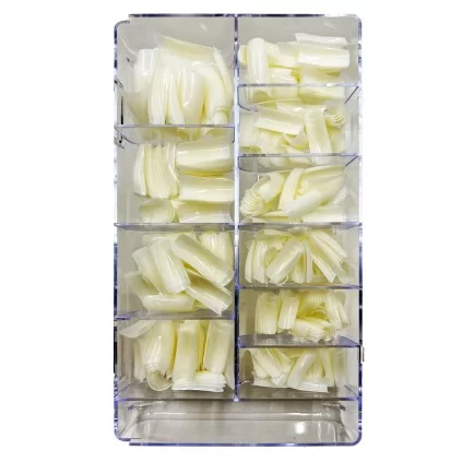 تیپ ناخن شیری 500 عددی لوکسی LUXE