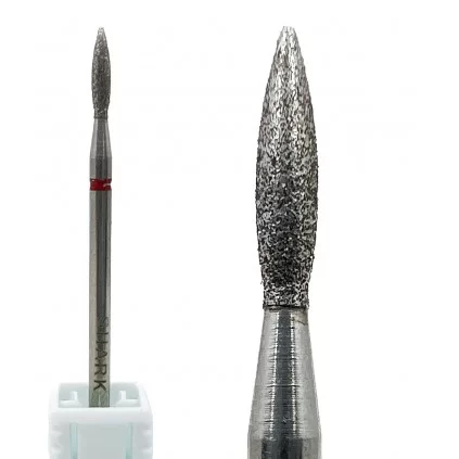 سرسوهان شنی مانیکور شعله نوار قرمز شارک 12-SHARK - SR18