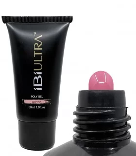 پلی ژل کاشت ناخن آی بی آی  PINK - 02 IBI