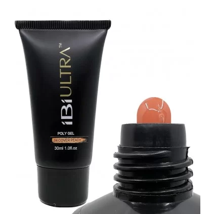 پلی ژل کاشت ناخن آی بی آی  COVER PEACH - 04 IBI