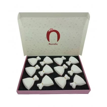 کوکتل پدیکور ناستالیا NASTALIA عروس - 12 عددی