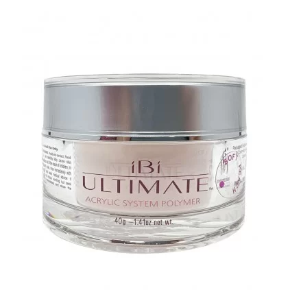 پودر کاشت ناخن آی بی آی IBI SOFT PEACH 40gr