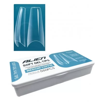 تیپ ژل ( ژلیکس ) تابوتی متوسط آلین 550 عددی ALIEN MEDIUM COFFIN