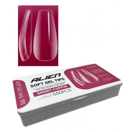 تیپ ژل ( ژلیکس ) تابوتی کوتاه آلین 550 عددی ALIEN SHORT COFFIN