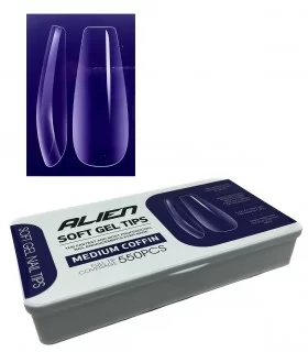 تیپ ژل ( ژلیکس ) تابوتی متوسط آلین 550 عددی ALIEN MEDIUM COFFIN