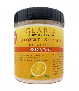 شوگر اسکراب گلاریس GLARIS 500gr پرتقال