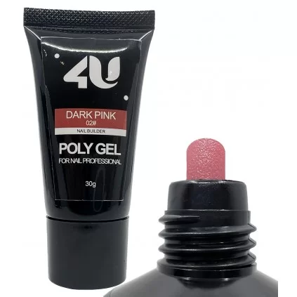پلی ژل صورتی تیره فوریو DARK PINK 4U