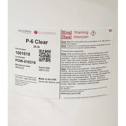 پودر 11 کیلویی کی استون کلیر  اصل آمریکا KEYSTONE P6 CLEAR