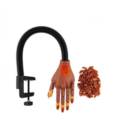 دست مفصل دار تمرین کاشت ناخن