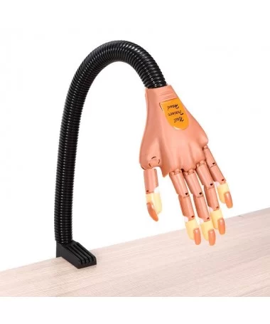 دست مفصل دار تمرین کاشت ناخن