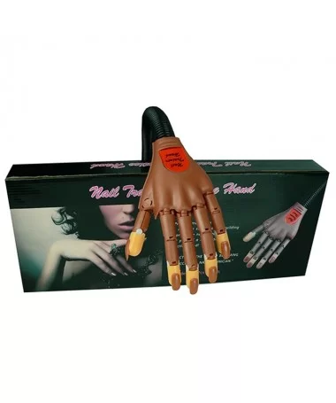 دست مفصل دار تمرین کاشت ناخن