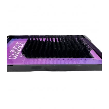 مژه والیوم فر D قطر 0.07 قد 17 میل والی لش WALLY LASH