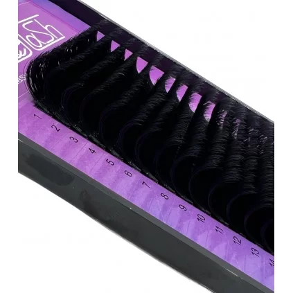 مژه والیوم فر D قطر 0.07 قد 17 میل والی لش WALLY LASH