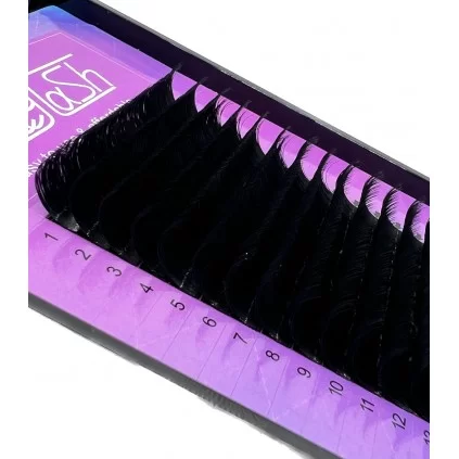 مژه والیوم فر D قطر 0.07 قد 14 میل والی لش WALLY LASH