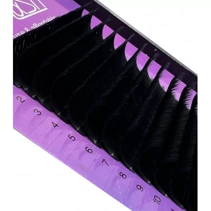 مژه والیوم فر C قطر 0.07 قد 14 میل والی لش WALLY LASH