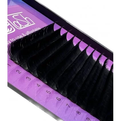 مژه والیوم فر C قطر 0.07 قد 12 میل والی لش WALLY LASH