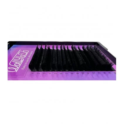 مژه والیوم فر D قطر 0.07 قد 12 میل والی لش WALLY LASH