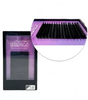 مژه والیوم فر D قطر 0.07 قد 11 میل والی لش WALLY LASH