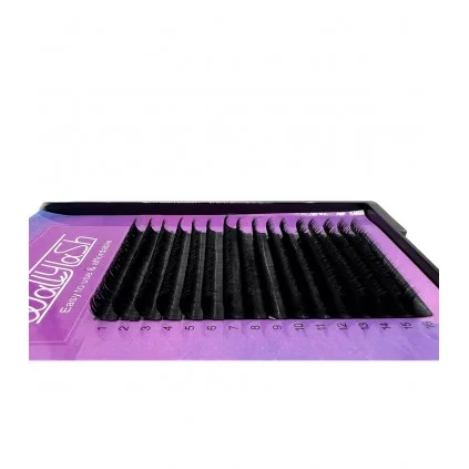 مژه والیوم فر D قطر 0.07 قد 10 میل والی لش WALLY LASH