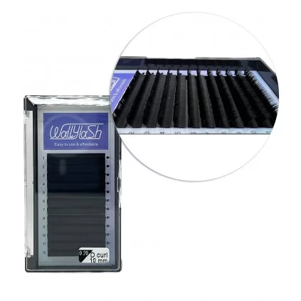 مژه  کلاسیک فر D قطر 0.20 قد 10 میل والی لش WALLY LASH