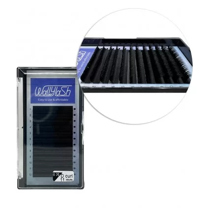 مژه  کلاسیک فر D قطر 0.20 قد 11 میل والی لش WALLY LASH