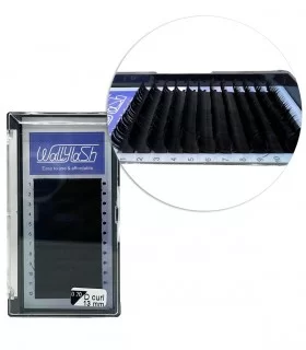 مژه  کلاسیک فر D قطر 0.20 قد 13 میل والی لش WALLY LASH