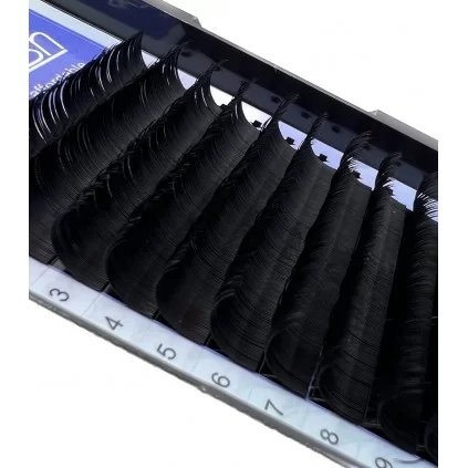 مژه  کلاسیک فر D قطر 0.20 قد 13 میل والی لش WALLY LASH