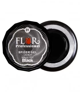 ژل عنکبوتی (اسپایدر) فلور FLOR - مشکی
