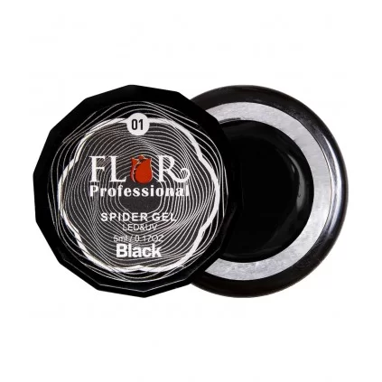 ژل عنکبوتی (اسپایدر) فلور FLOR - مشکی