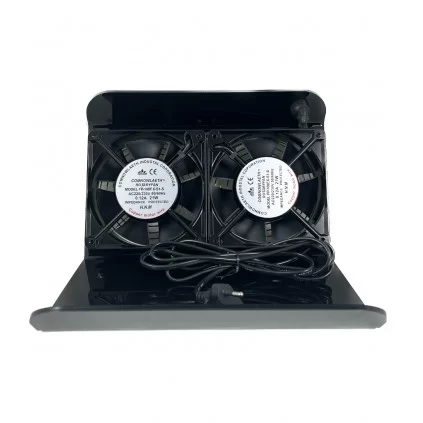 فن زیر دست  دو موتوره اسپو - مشکی