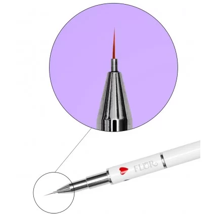 قلم لاینر مو کوتاه فلور FLOR - 5/0