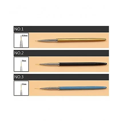 قلم طراحی بیوتی آرتیستس BEAUTY ARTISTS - پک 3 عددی