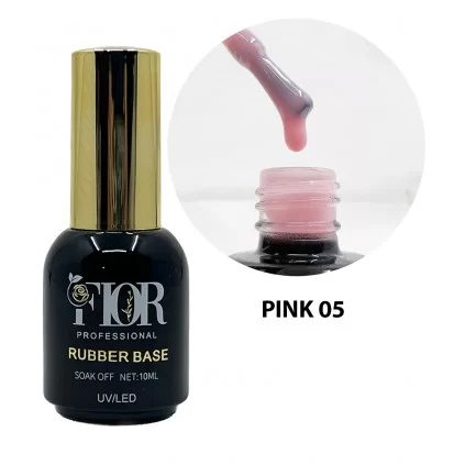 رابر بیس صورتی فلور - FLOR PINK 05