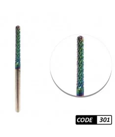 سر سوهان الماسه روکش کروم کد 301