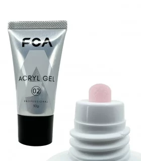 پلی ژل کاشت اف سی ای FCA 30ml - نچرال پینک کد 02