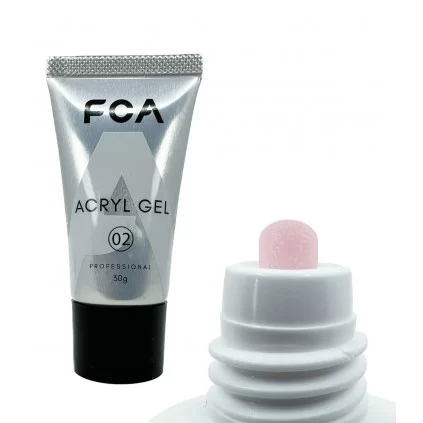 پلی ژل کاشت اف سی ای FCA 30ml - نچرال پینک کد 02