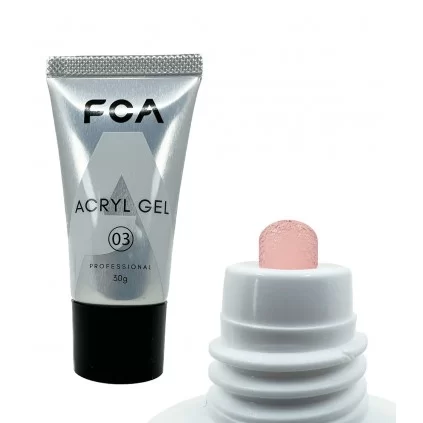 پلی ژل کاشت اف سی ای FCA 30ml - هلویی کد 03